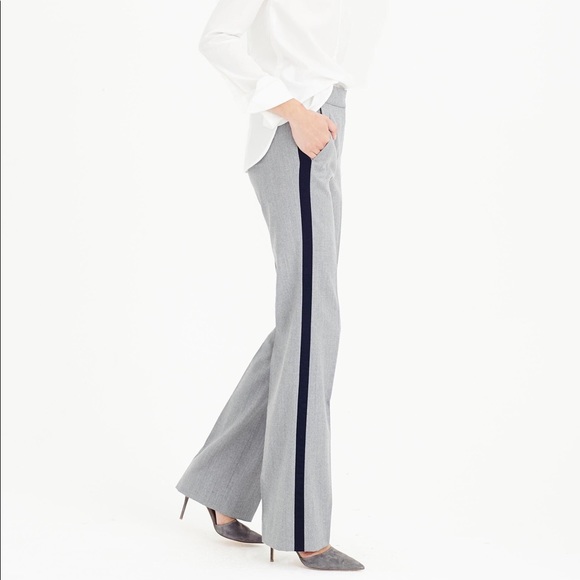 NWT J.Crew Collection Tuxedo Pant Italian Wool - Picture 16 of 16